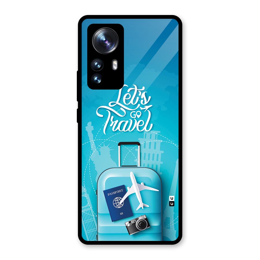 Awesome Travel Bag Glass Back Case for Xiaomi 12 Pro