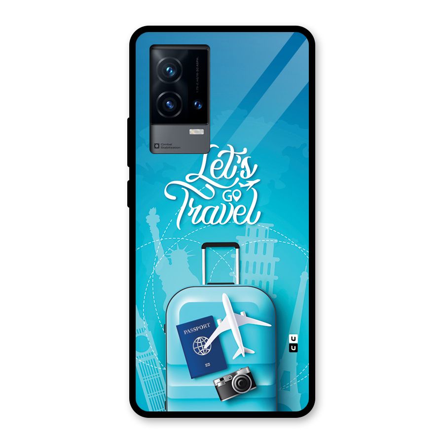 Awesome Travel Bag Glass Back Case for iQOO 9 5G