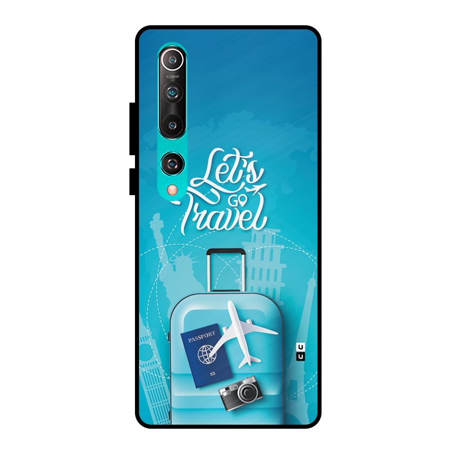 Awesome Travel Bag Metal Back Case for Mi 10