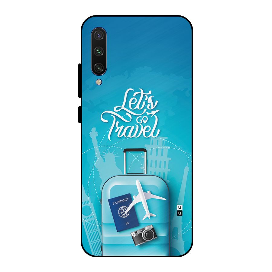 Awesome Travel Bag Metal Back Case for Mi A3