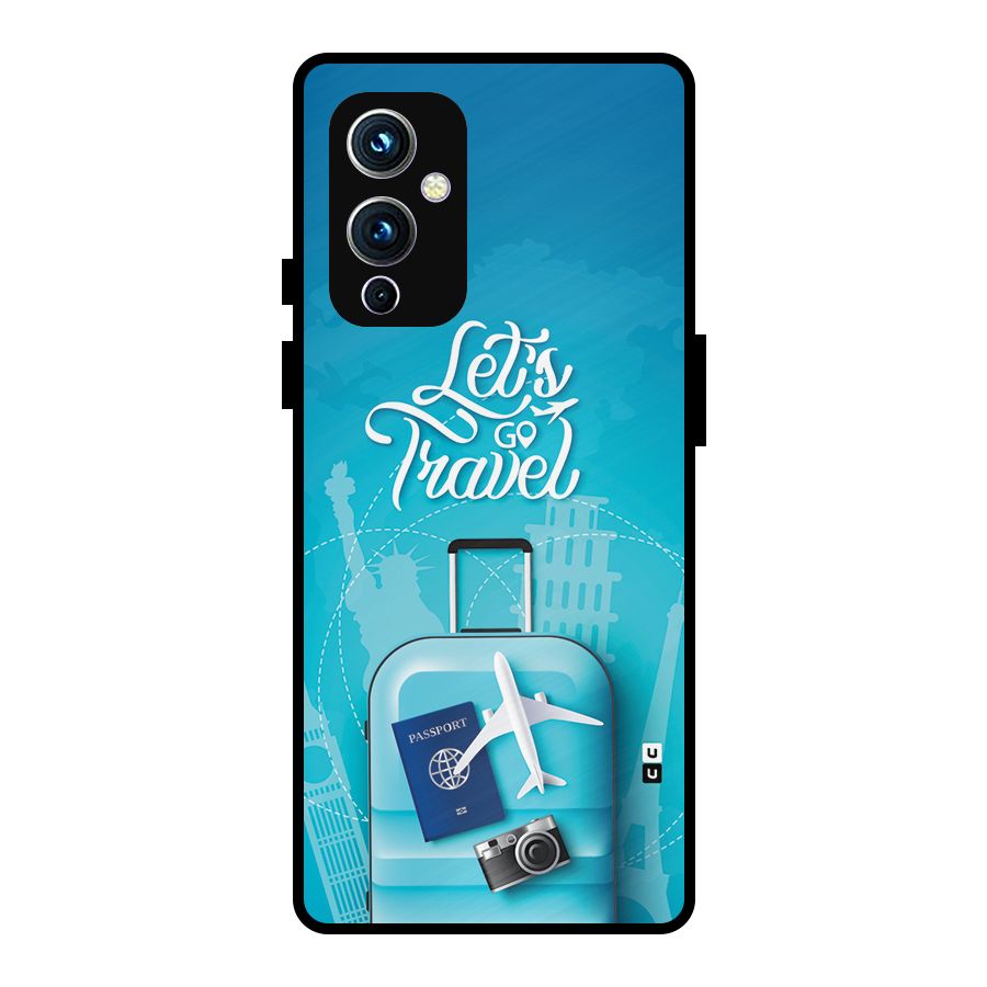 Awesome Travel Bag Metal Back Case for OnePlus 9