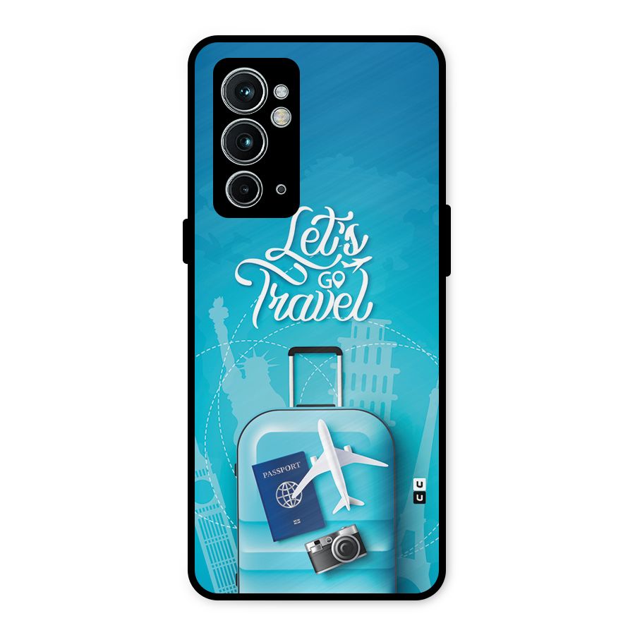 Awesome Travel Bag Metal Back Case for OnePlus 9RT 5G