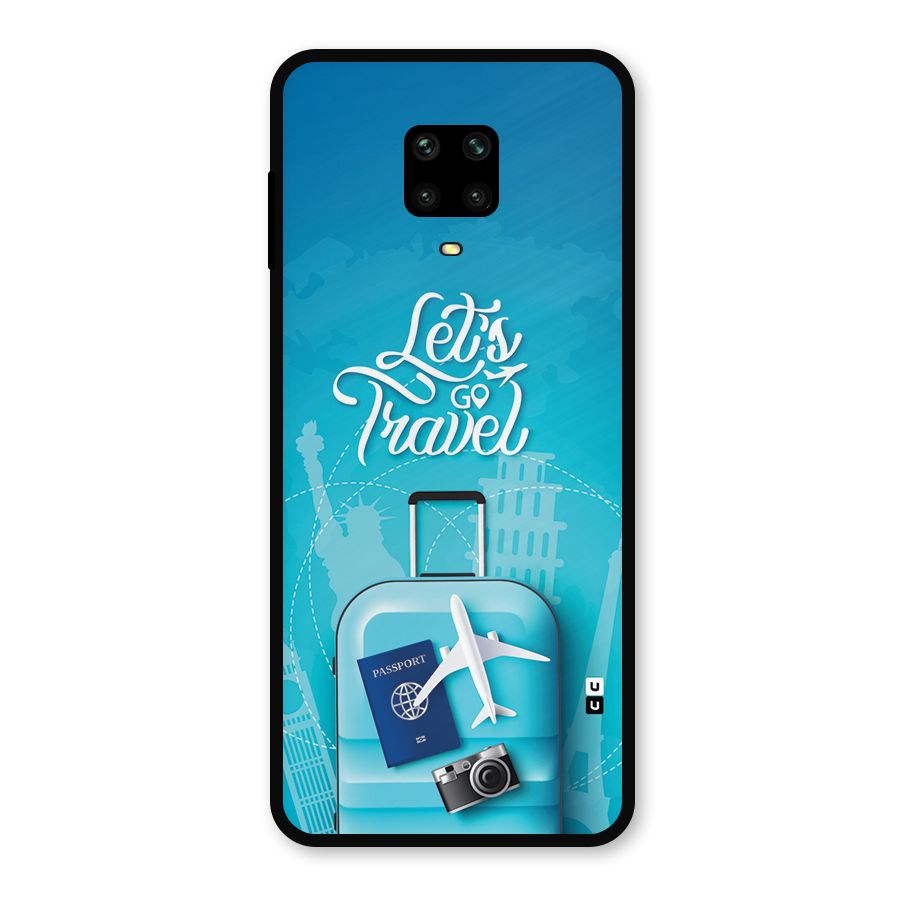 Awesome Travel Bag Metal Back Case for Poco M2