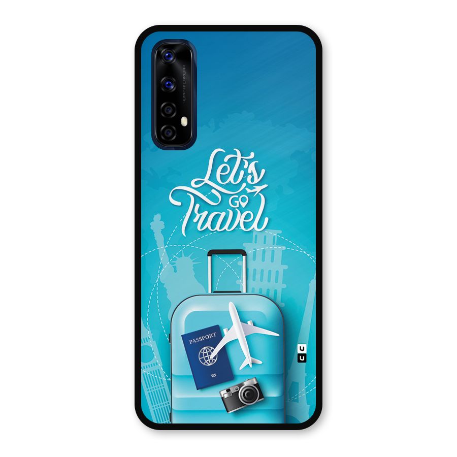 Awesome Travel Bag Metal Back Case for Realme 7