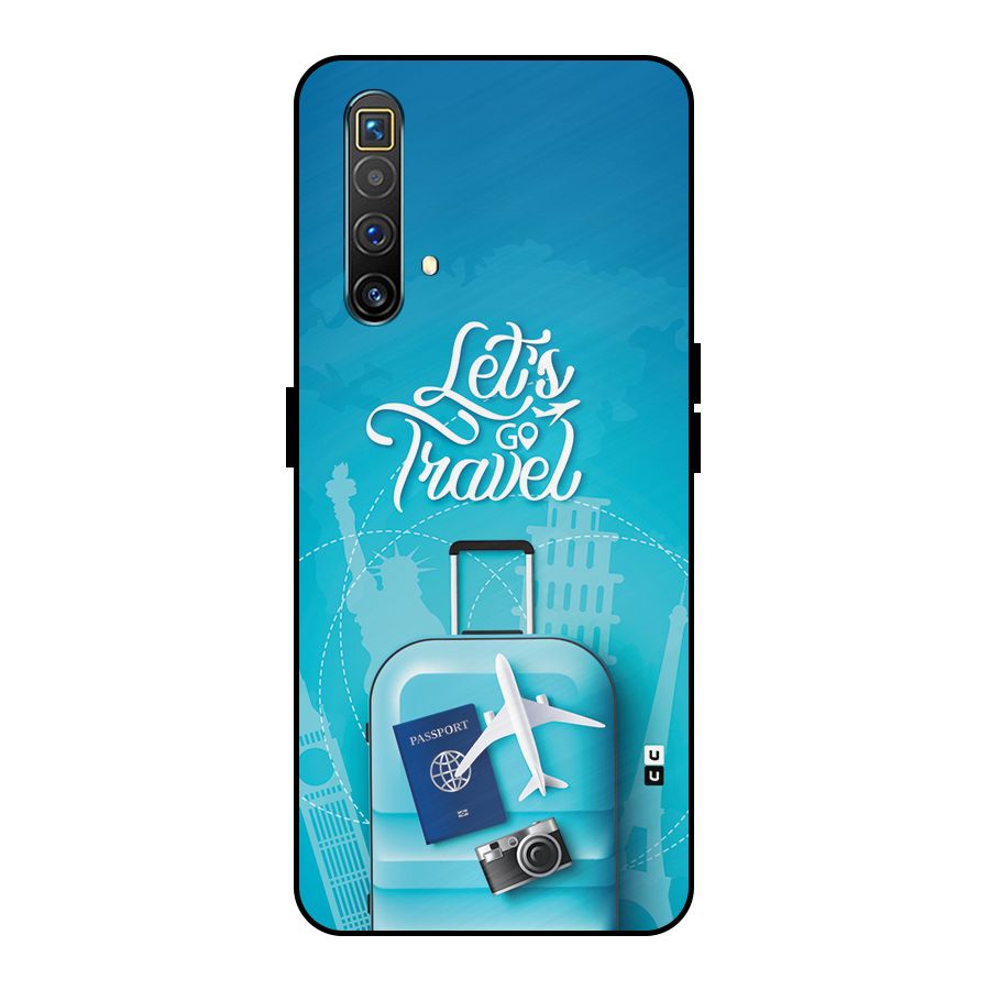 Awesome Travel Bag Metal Back Case for Realme X3