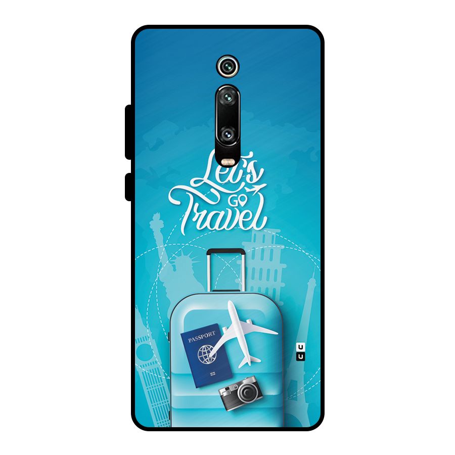 Awesome Travel Bag Metal Back Case for Redmi K20 Pro