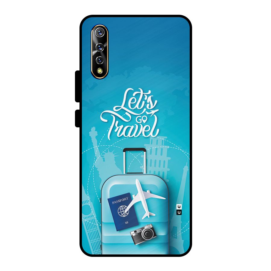 Awesome Travel Bag Metal Back Case for Vivo S1