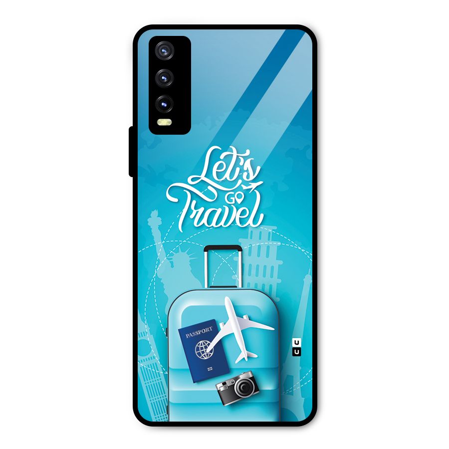 Awesome Travel Bag Metal Back Case for Vivo Y20