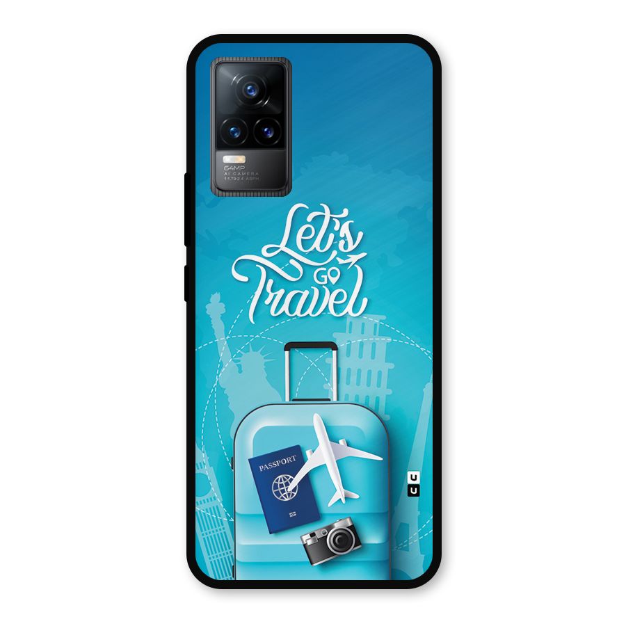 Awesome Travel Bag Metal Back Case for Vivo Y73