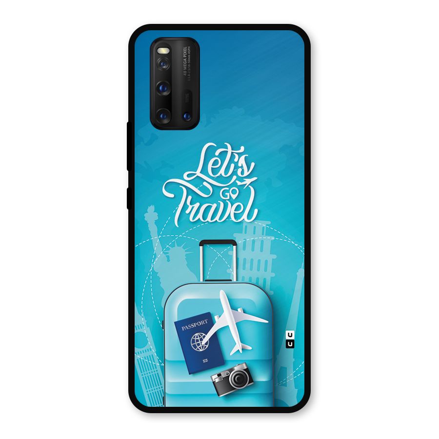 Awesome Travel Bag Metal Back Case for iQOO 3