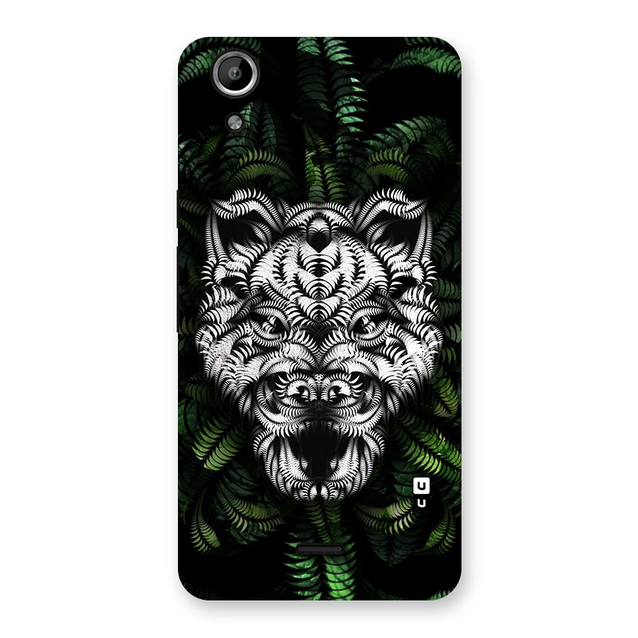 Aztec Art Tiger Back Case for Canvas Selfie Lens Q345