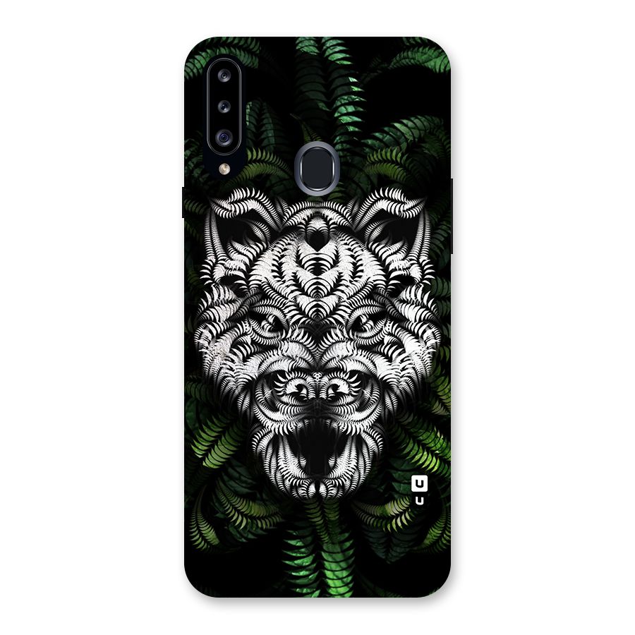 Aztec Art Tiger Back Case for Galaxy A20s