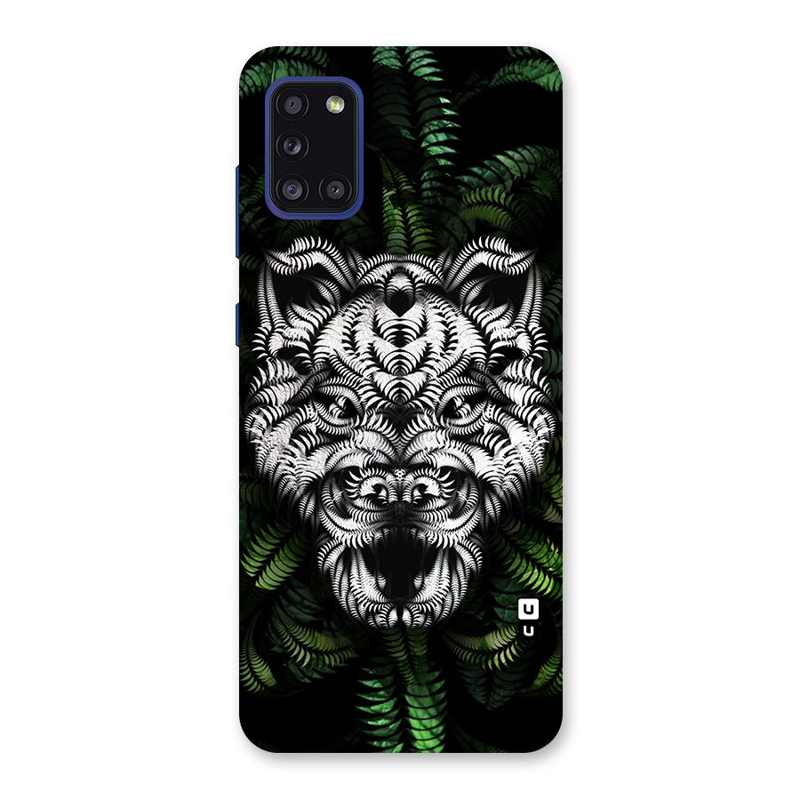Aztec Art Tiger Back Case for Galaxy A31