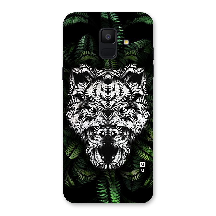 Aztec Art Tiger Back Case for Galaxy A6 (2018)