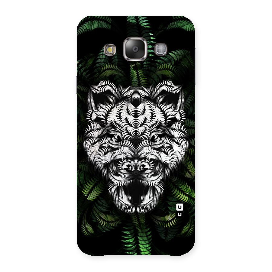 Aztec Art Tiger Back Case for Galaxy E7
