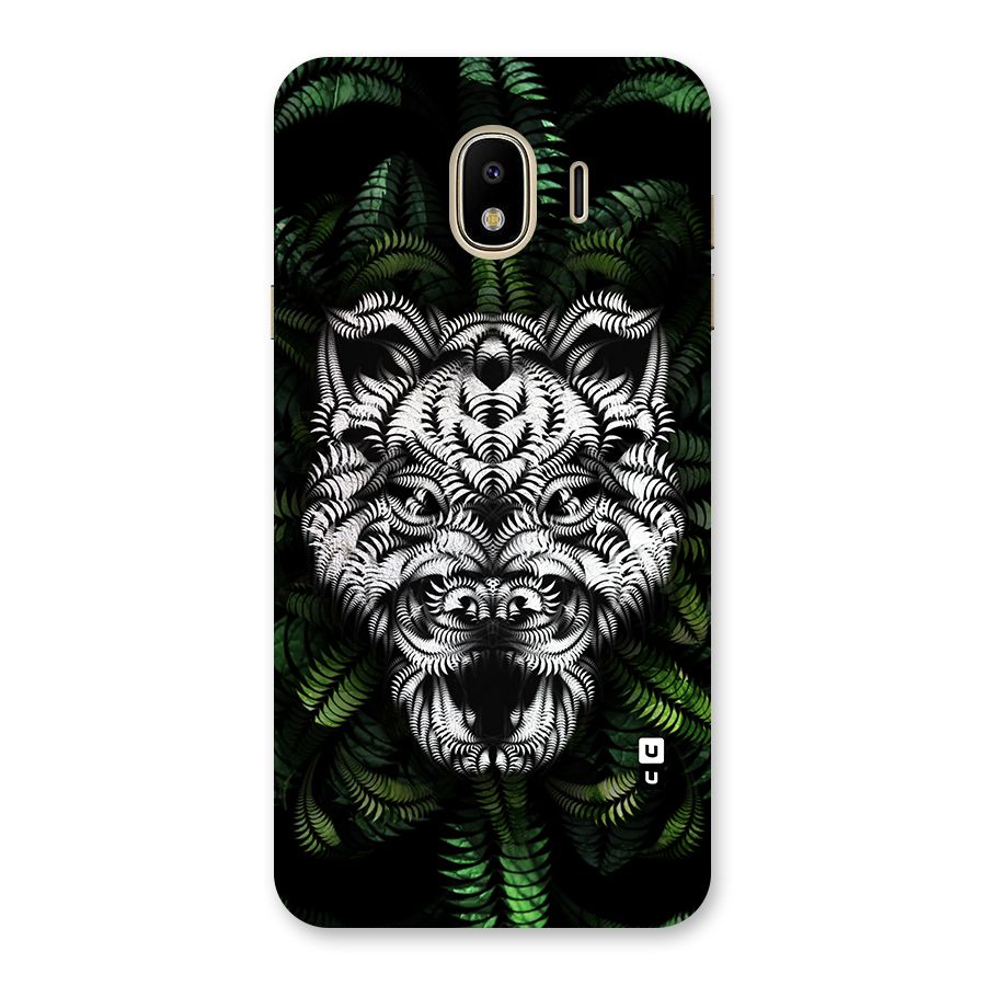 Aztec Art Tiger Back Case for Galaxy J4