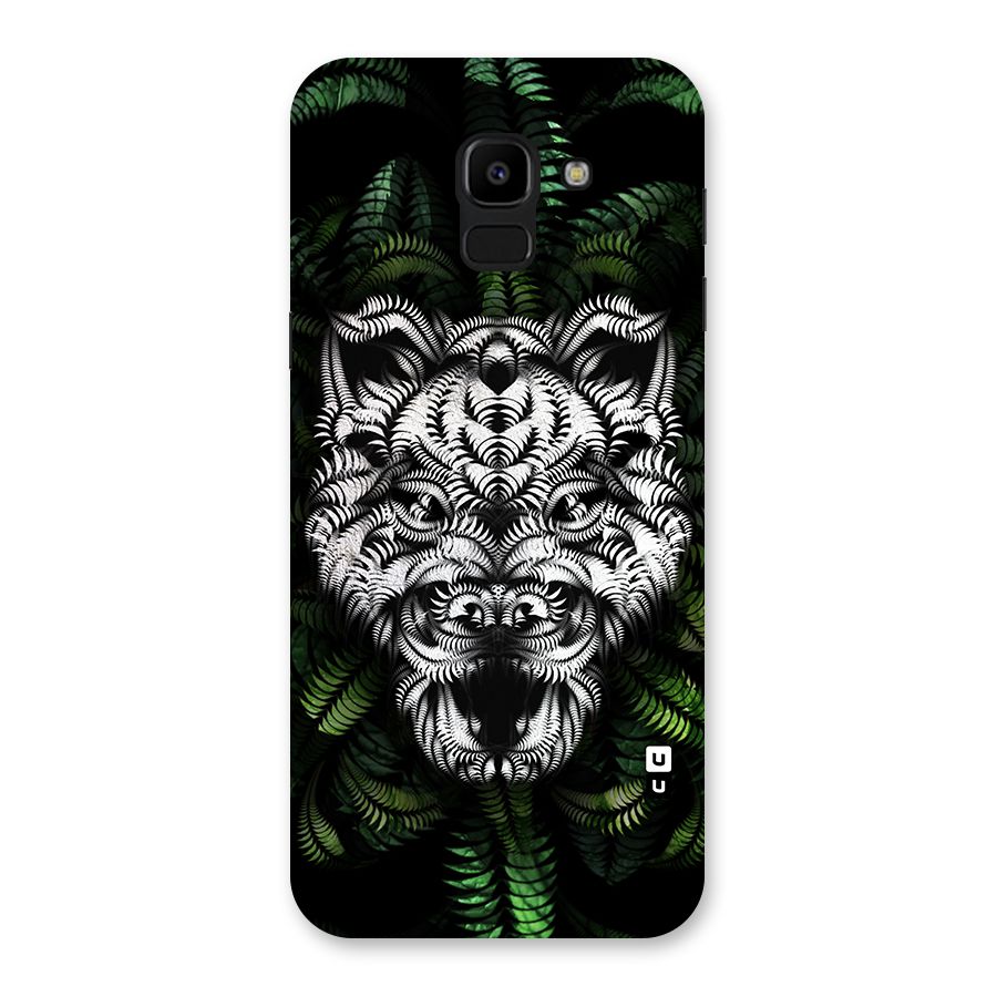 Aztec Art Tiger Back Case for Galaxy J6