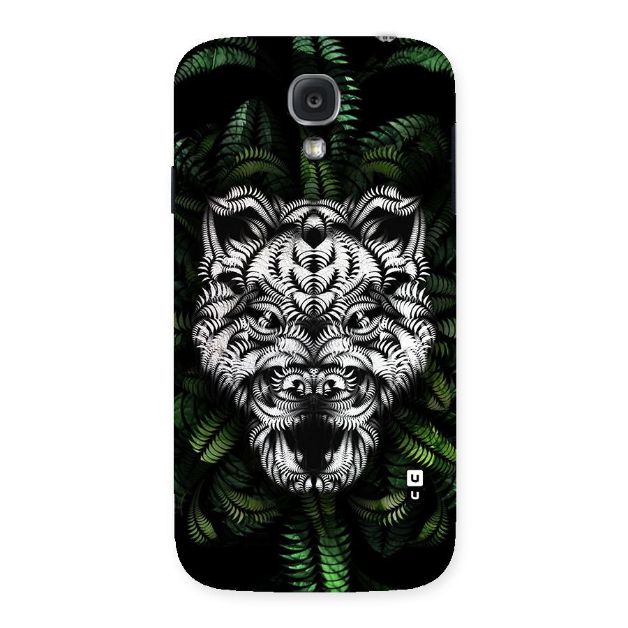 Aztec Art Tiger Back Case for Galaxy S4
