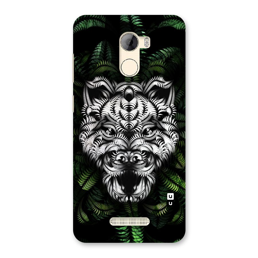 Aztec Art Tiger Back Case for Gionee A1 LIte