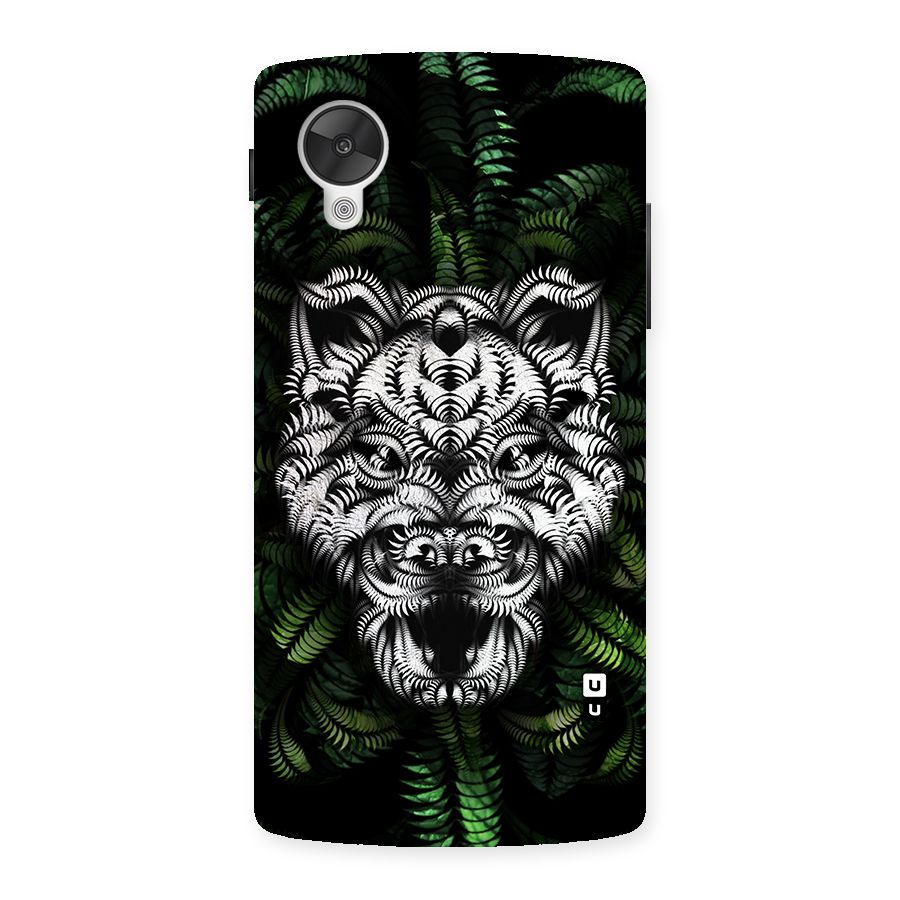 Aztec Art Tiger Back Case for Google Nexus 5