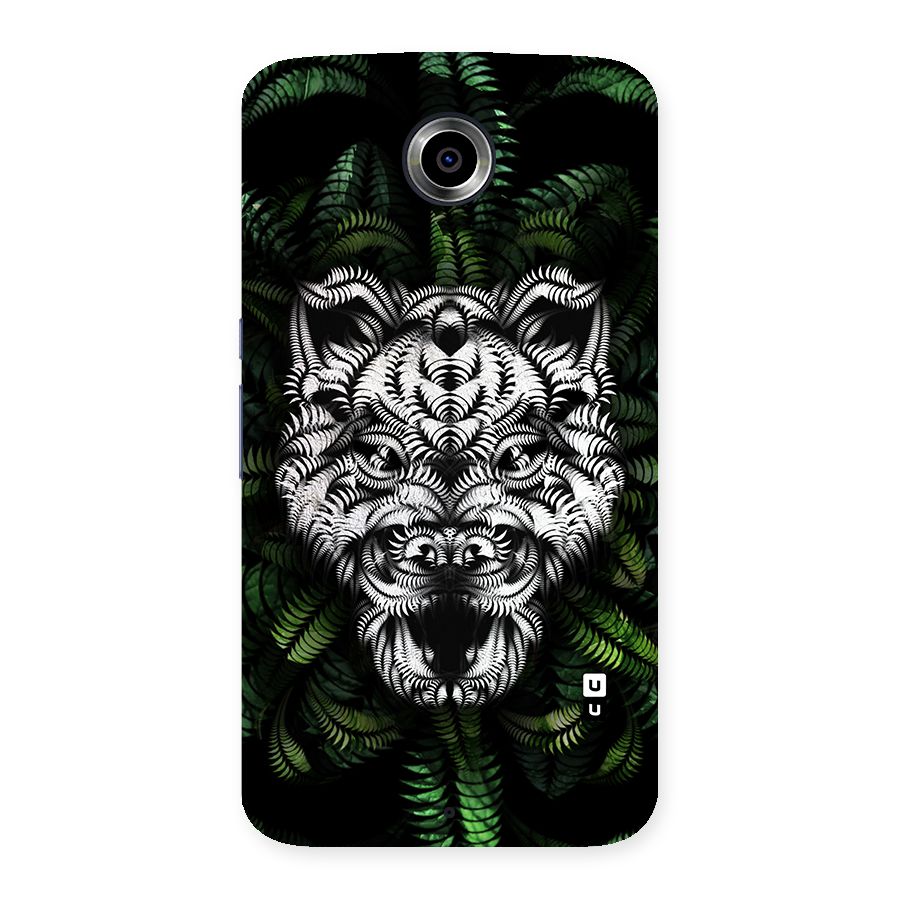 Aztec Art Tiger Back Case for Google Nexus 6