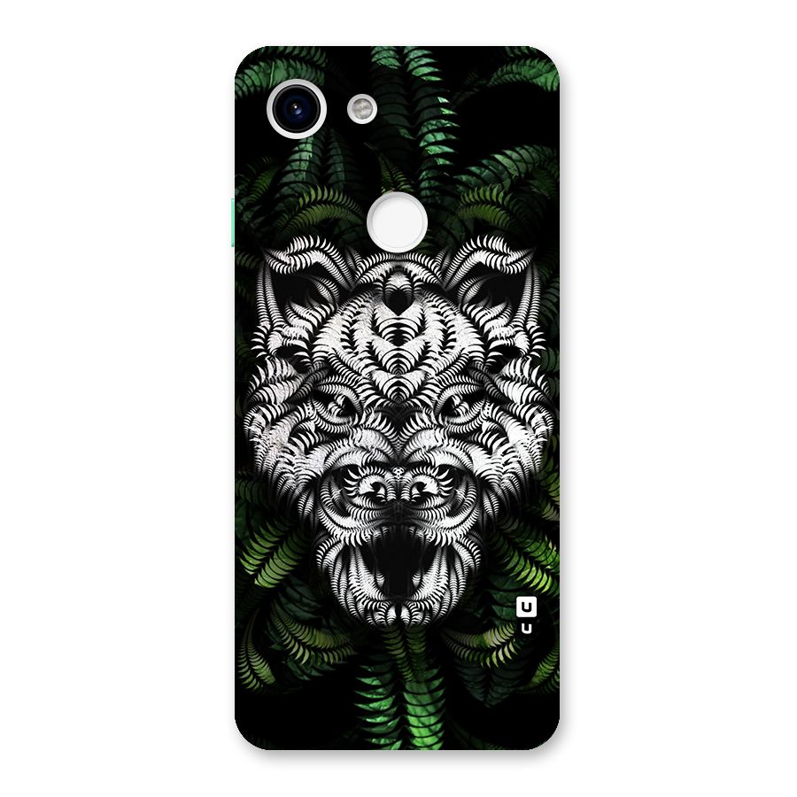 Aztec Art Tiger Back Case for Google Pixel 3