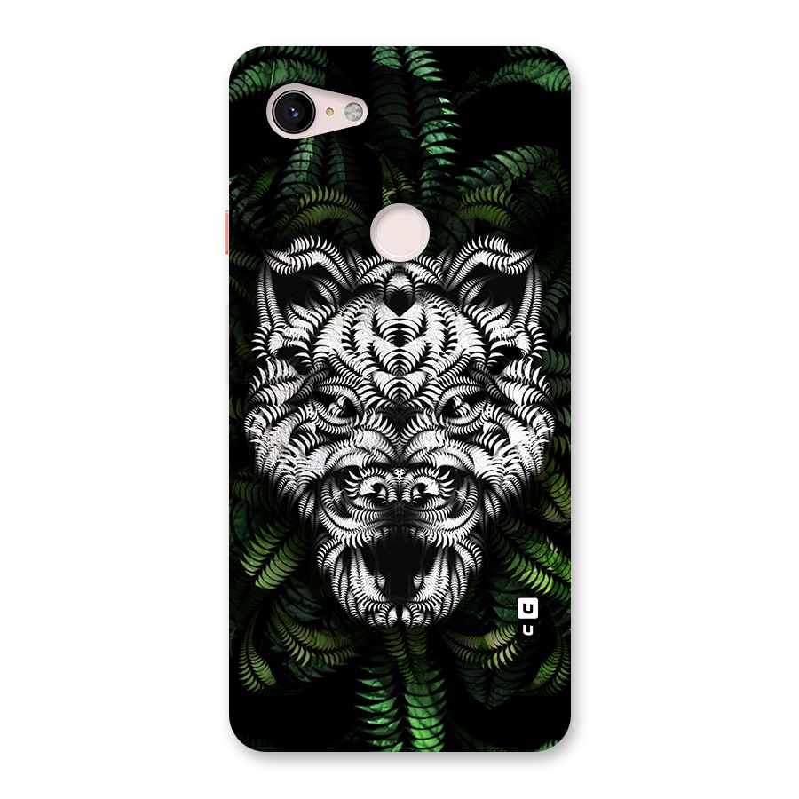 Aztec Art Tiger Back Case for Google Pixel 3 XL