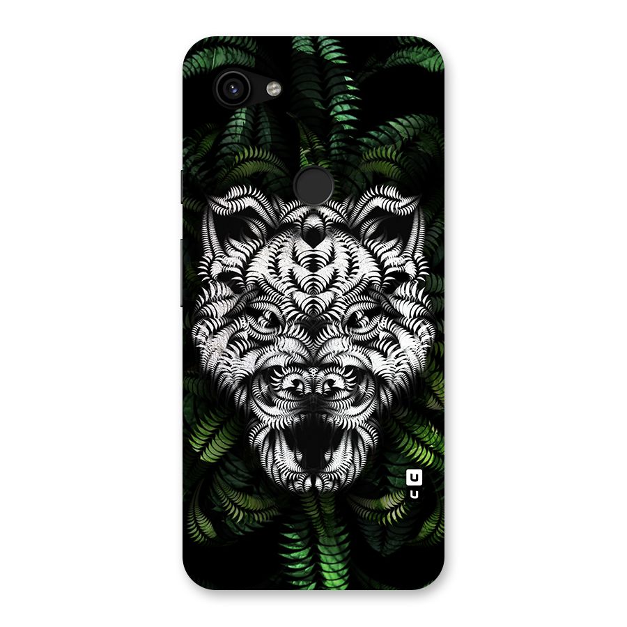 Aztec Art Tiger Back Case for Google Pixel 3a XL