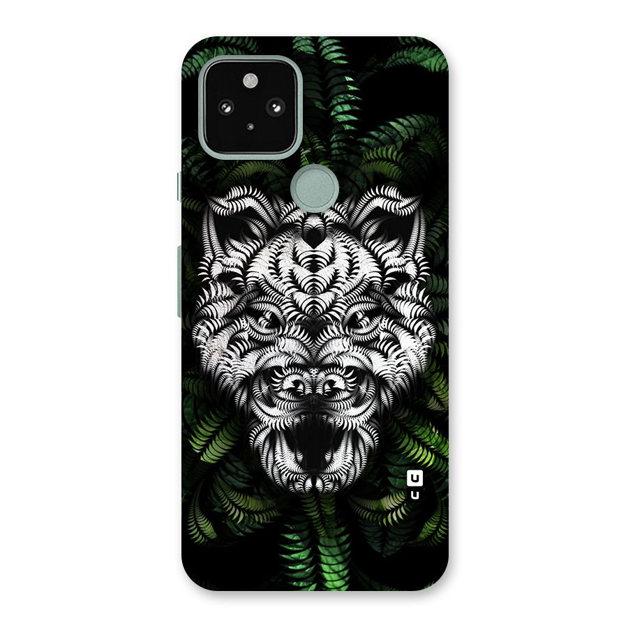 Aztec Art Tiger Back Case for Google Pixel 5