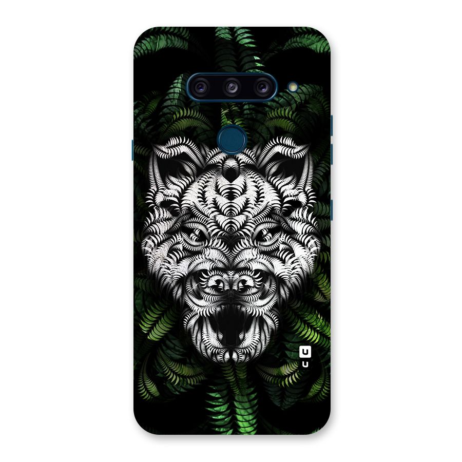 Aztec Art Tiger Back Case for LG  V40 ThinQ