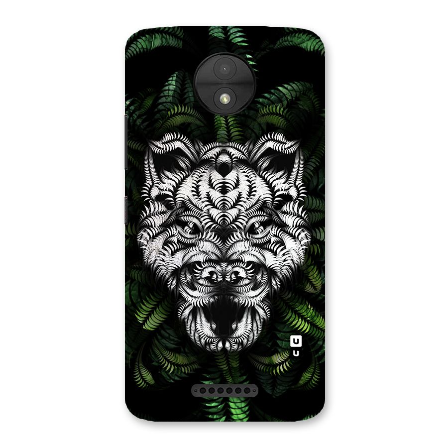 Aztec Art Tiger Back Case for Moto C