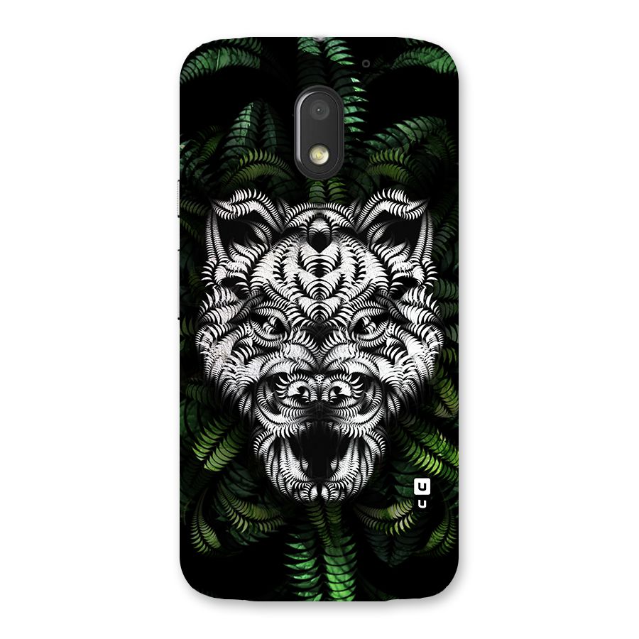 Aztec Art Tiger Back Case for Moto E3 Power