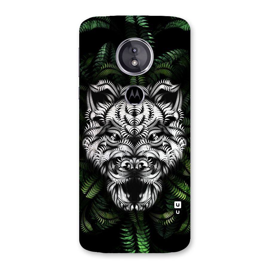 Aztec Art Tiger Back Case for Moto E5