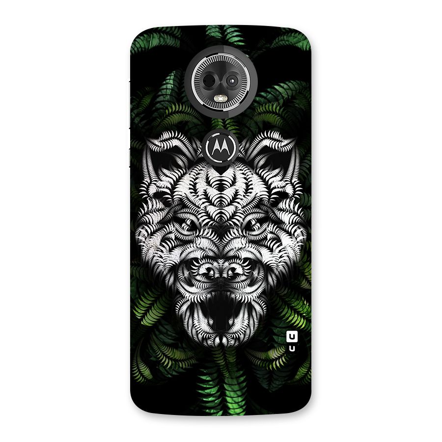 Aztec Art Tiger Back Case for Moto E5 Plus