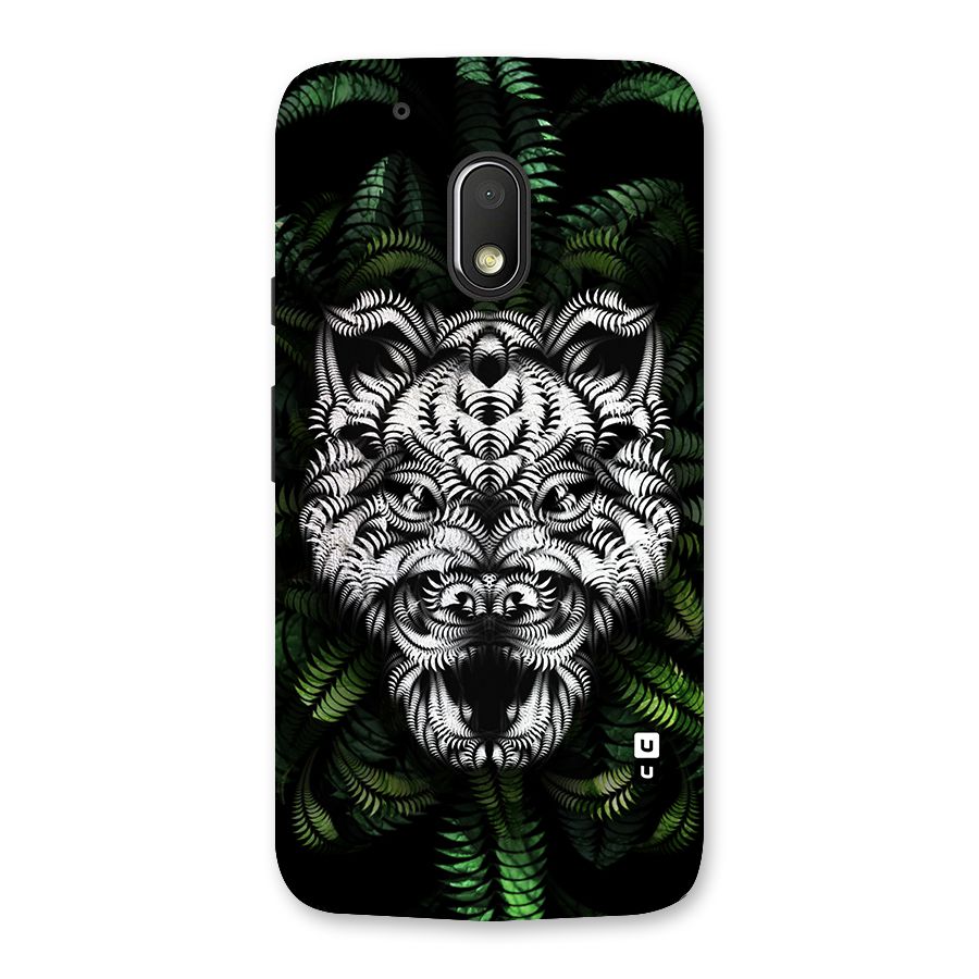 Aztec Art Tiger Back Case for Moto G4 Play