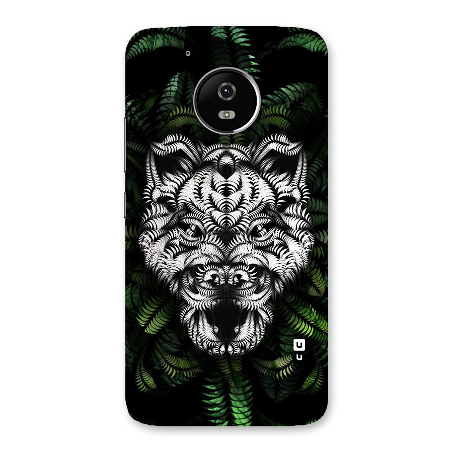 Aztec Art Tiger Back Case for Moto G5