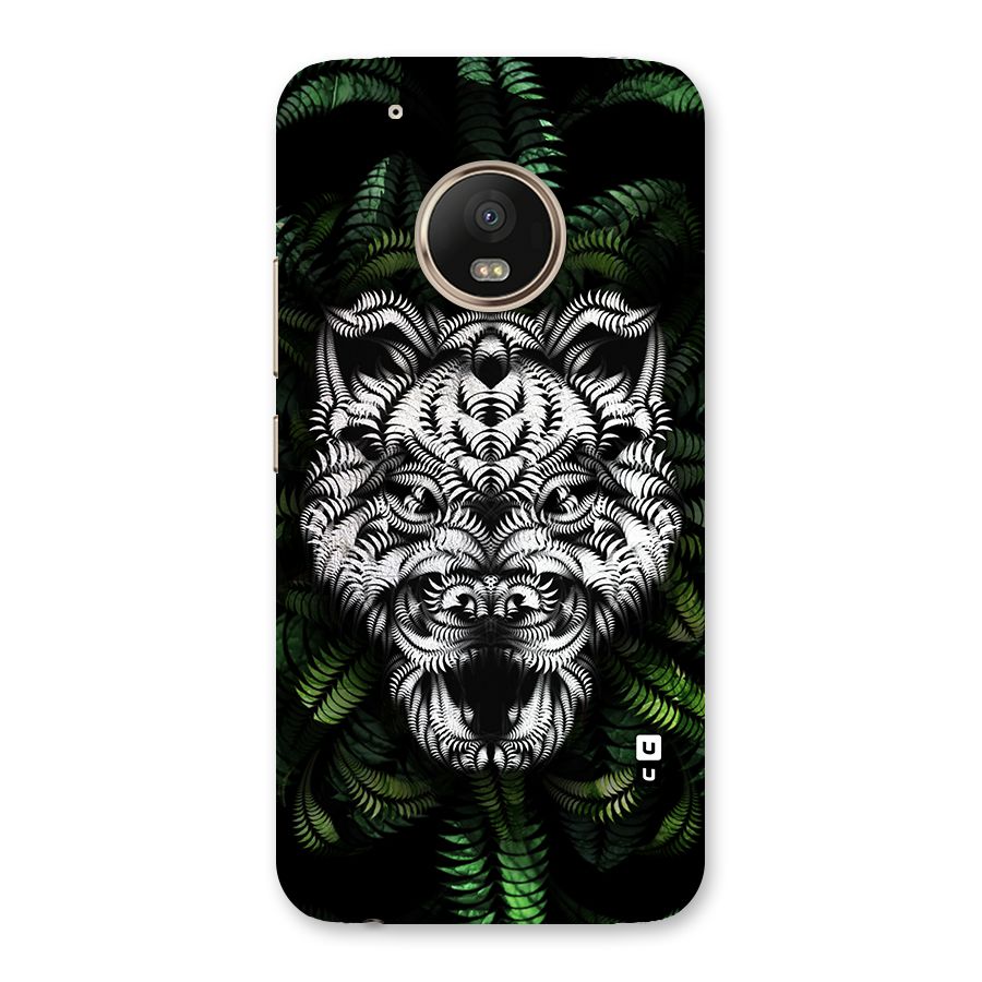 Aztec Art Tiger Back Case for Moto G5 Plus