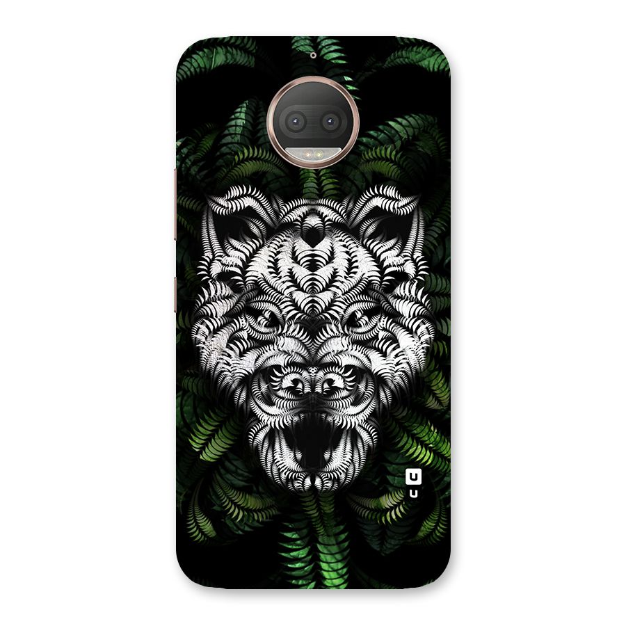 Aztec Art Tiger Back Case for Moto G5s Plus