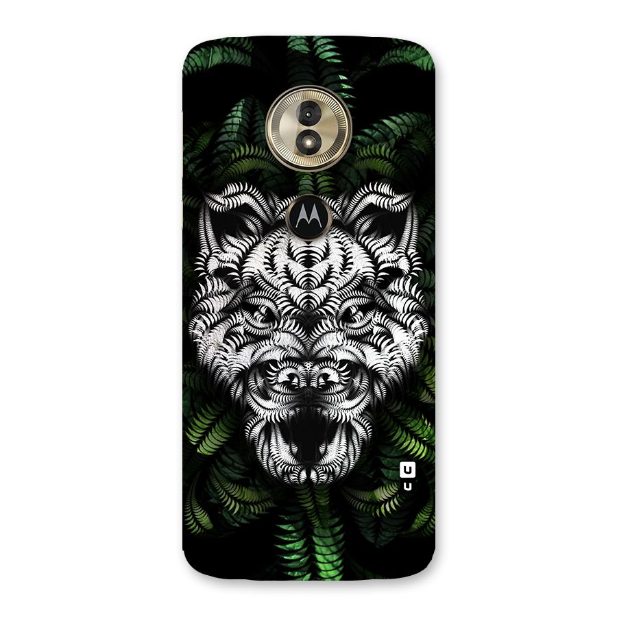 Aztec Art Tiger Back Case for Moto G6 Play