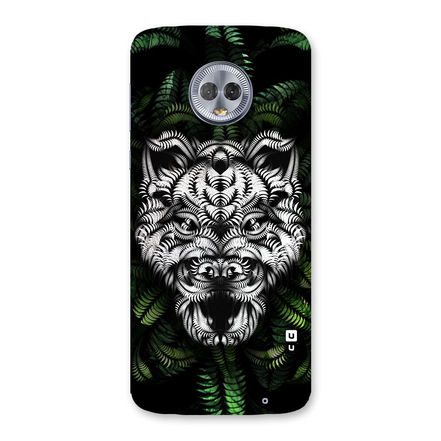 Aztec Art Tiger Back Case for Moto G6 Plus
