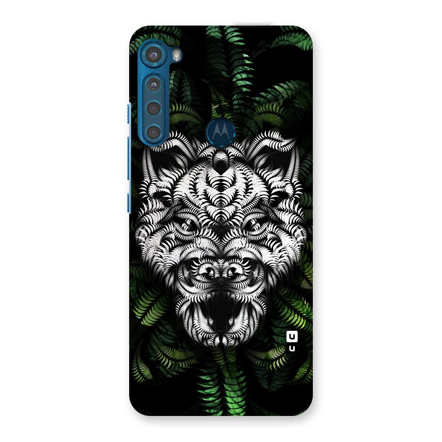 Aztec Art Tiger Back Case for Motorola One Fusion Plus
