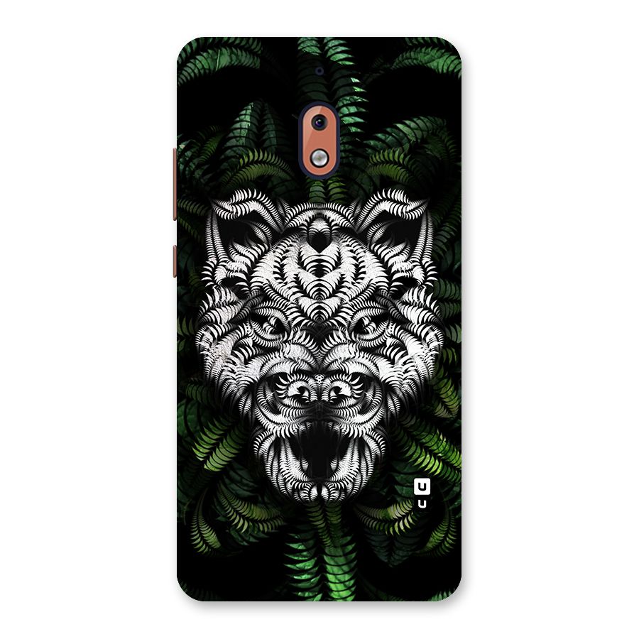 Aztec Art Tiger Back Case for Nokia 2.1