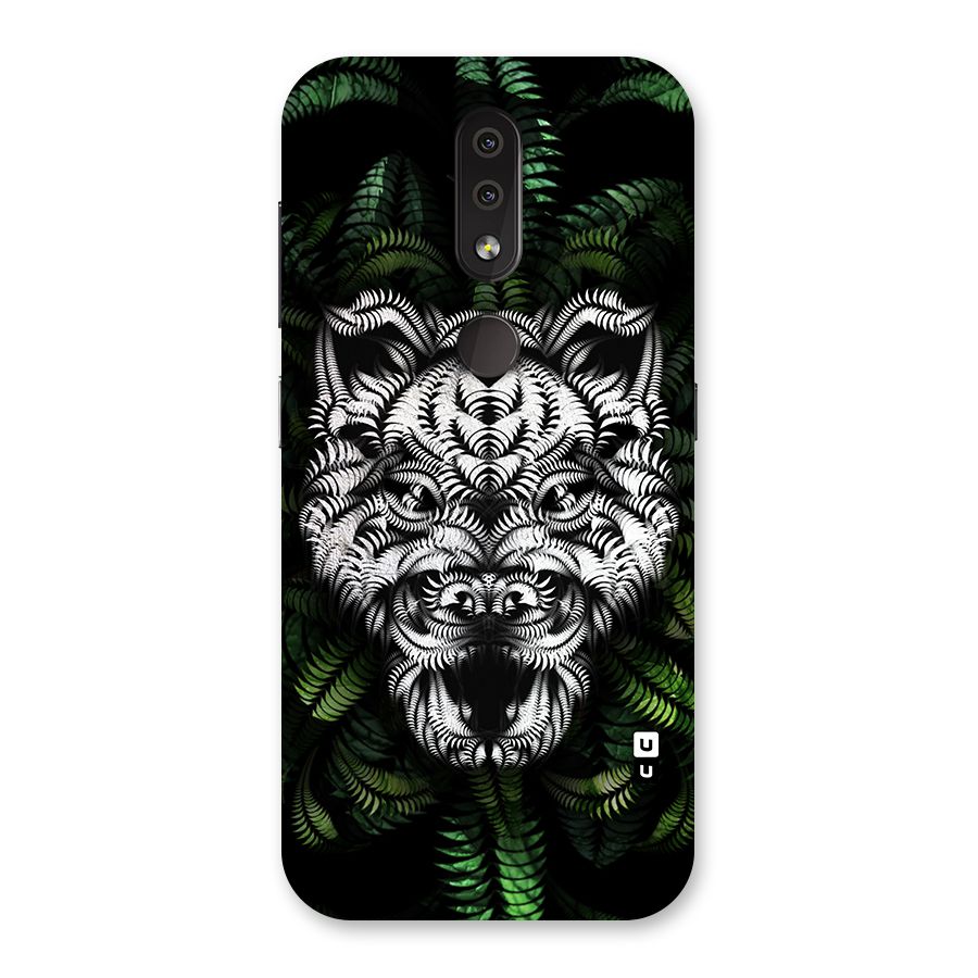 Aztec Art Tiger Back Case for Nokia 4.2