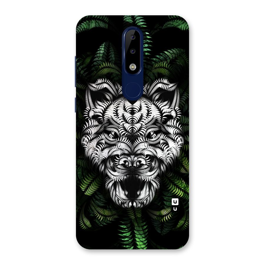 Aztec Art Tiger Back Case for Nokia 5.1 Plus