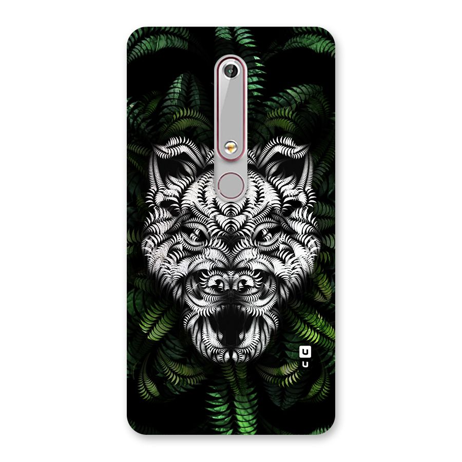 Aztec Art Tiger Back Case for Nokia 6.1