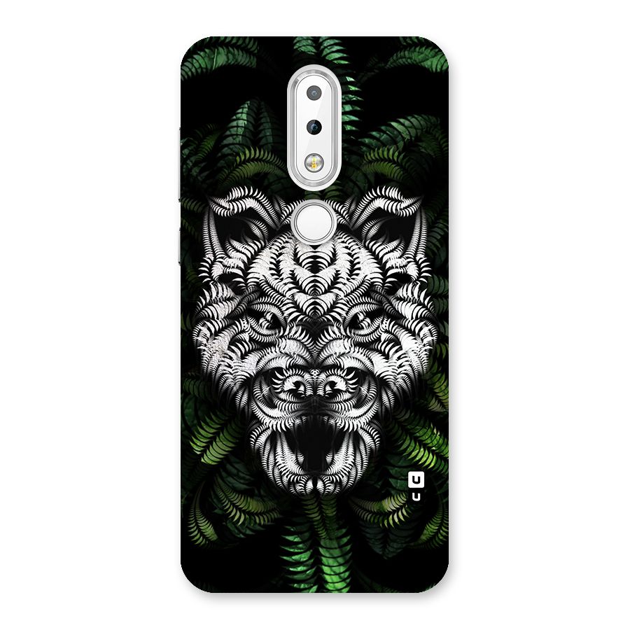 Aztec Art Tiger Back Case for Nokia 6.1 Plus