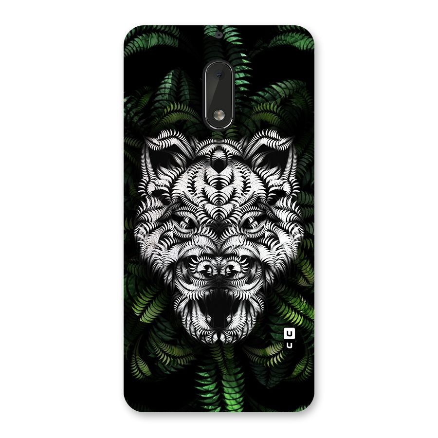 Aztec Art Tiger Back Case for Nokia 6