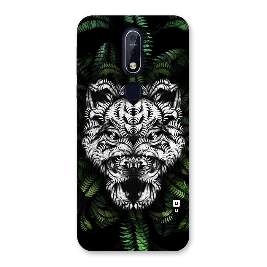 Aztec Art Tiger Back Case for Nokia 7.1