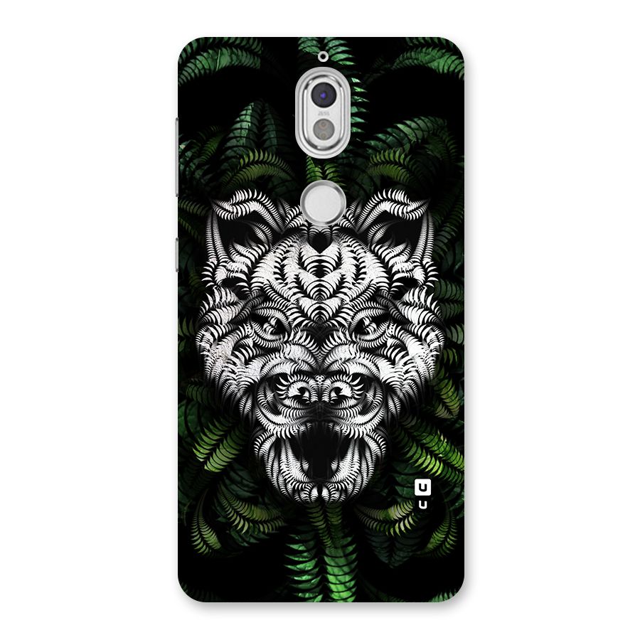 Aztec Art Tiger Back Case for Nokia 7