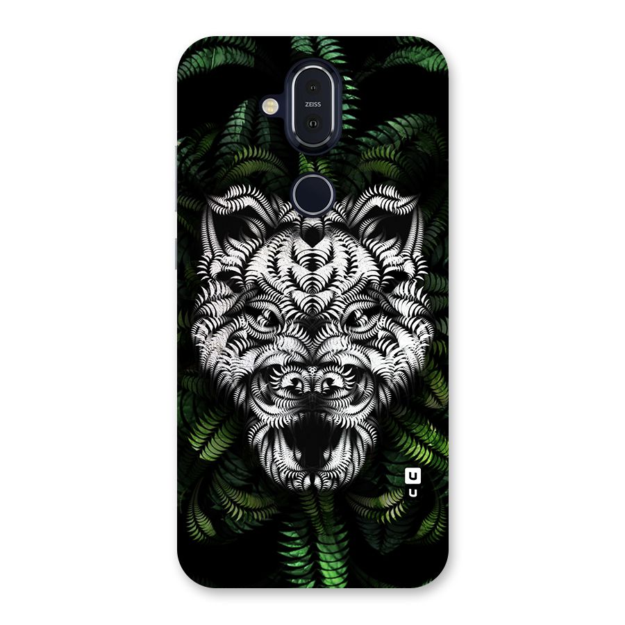 Aztec Art Tiger Back Case for Nokia 8.1